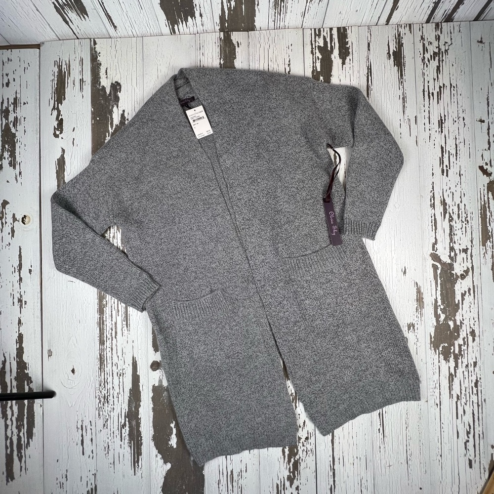 New with Tags Long Sweater Jacket